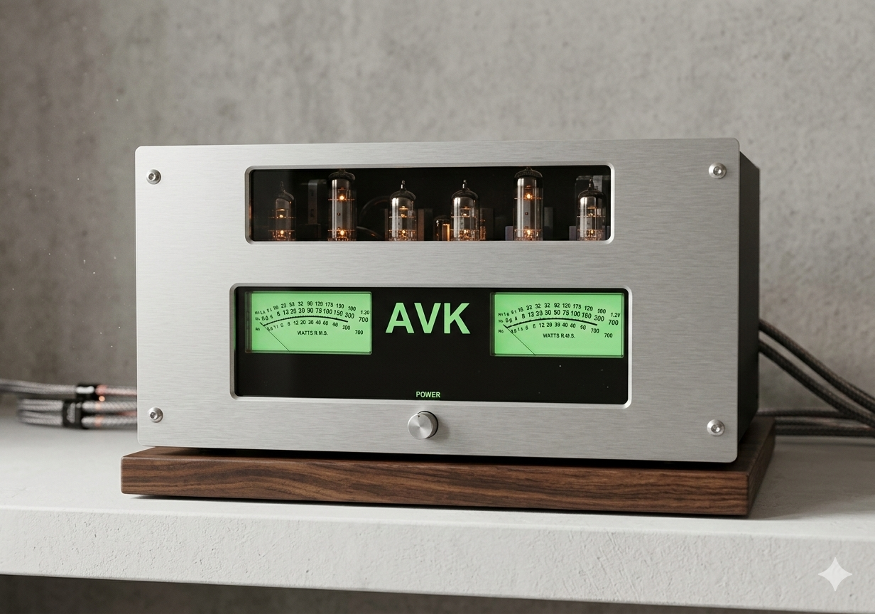 AVK A600H Etapa de Potencia híbrida válvulas MOSFET
