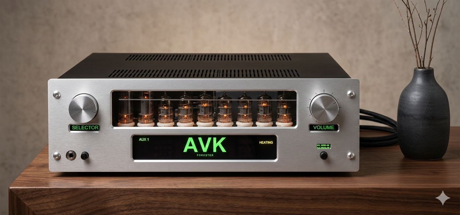AVK P2000TSL Preamplificador de válvulas Clase A